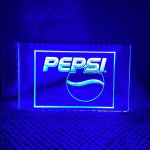 Brand new Pepsi LED sign